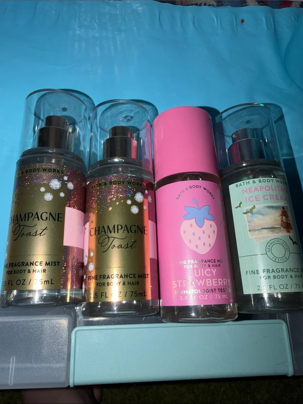 Bath and Body Works Fragrance 2.5 oz set of 4